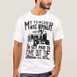 mein Lehrer war Unrecht, das ich zahlend erhalte, T-Shirt