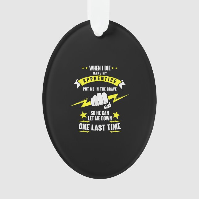 Mein Lehrling brachte mich in Journeyman Ornament (Vorderseite)