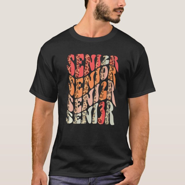 Mein letzter erster Senior 2023 zurück zur Schule  T-Shirt (Vorderseite)