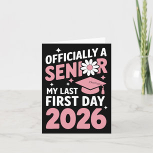 Mein letzter erster Tag Senior 2026 zurück an die Karte