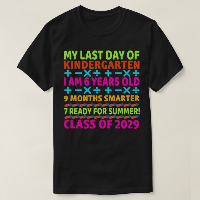 Mein letzter Kindergartentag - Glückwunsch zum 100 T-Shirt (Design vorne)