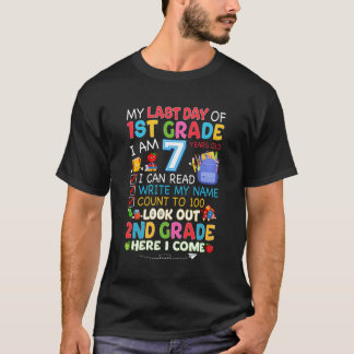 Mein letzter Tag der ersten Abschluss der zweiten  T-Shirt