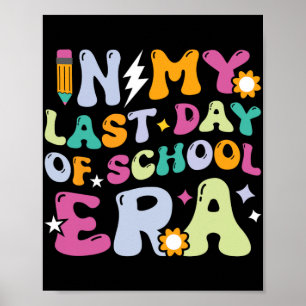 Mein letzter Tag in der Schulzeit Kinder Junge Gro Poster
