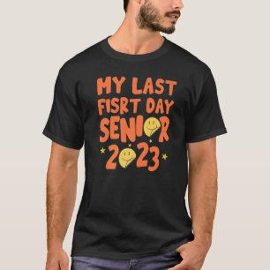 Mein letzter Tag Senior 2023 Retro Lehrer zurück T T-Shirt