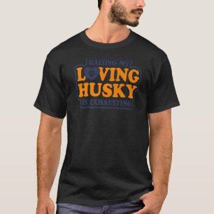 Mein liebender Husky zu züchten ist, die sibirisch T-Shirt