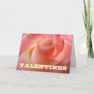 Mein liebes Valentin! Karten Rosa Blume