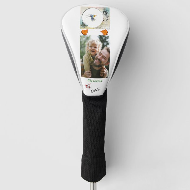 Mein liebes VATER Foto Golf Headcover (Vorderseite)