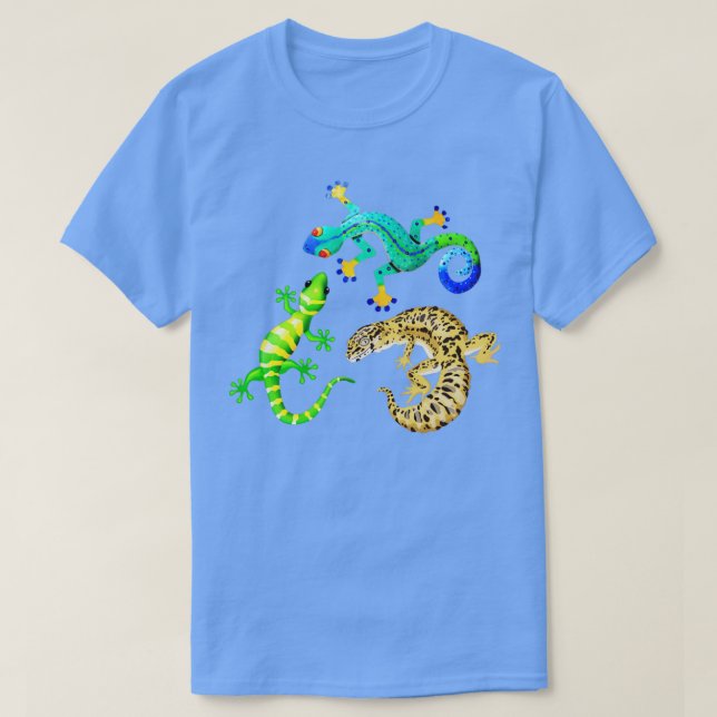 Mein lieblicher Gecko aus Leopard T-Shirt (Design vorne)