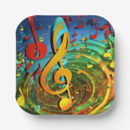 Mein lieblicher Lieblingsmusikliedeentwurf: Schöne Pappteller