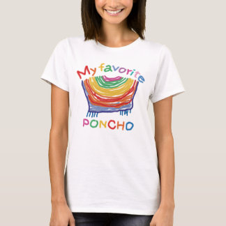 Mein Liebling Poncho. T-Shirt