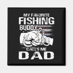 Mein Lieblings-Angelfreund nennt mich Dad  Magnet