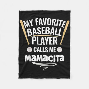 Mein Lieblings-Baseball-Spieler nennt mich Mamacit Fleecedecke