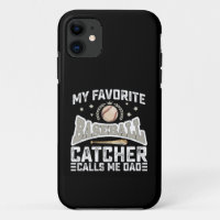 Mein Lieblings-Baseballfänger nennt mich Dad Vater