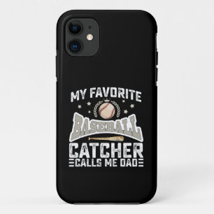 Mein Lieblings-Baseballfänger nennt mich Dad Vater Case-Mate iPhone Hülle