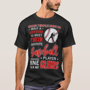 Mein Lieblings-Baseballspieler nennt mich Opa T-Shirt