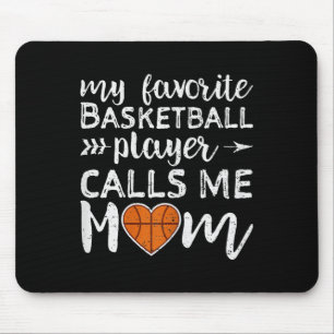Mein Lieblings-Basketball-Spieler nennt mich Mama Mousepad