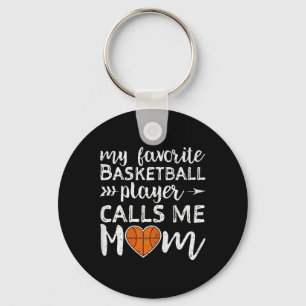 Mein Lieblings-Basketball-Spieler nennt mich Mama Schlüsselanhänger