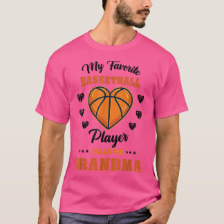 Mein Lieblings-Basketball-Spieler nennt mich Oma T T-Shirt
