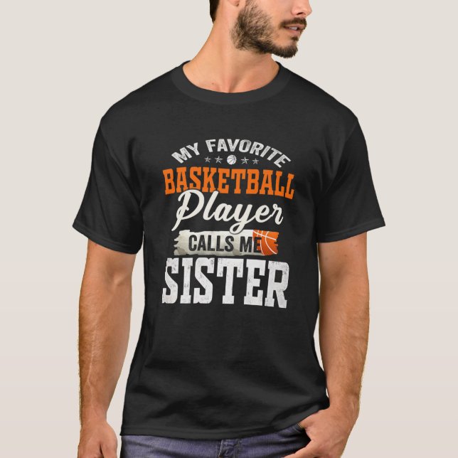 Mein Lieblings-Basketball-Spieler nennt mich Schwe T-Shirt (Vorderseite)