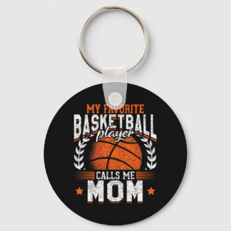 Mein Lieblings-Basketballspieler nennt mich Mom Ba Schlüsselanhänger