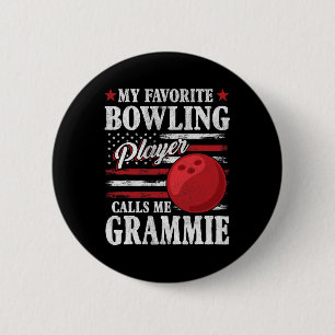 Mein Lieblings-Bowling-Player nennt mich Grammie U Button