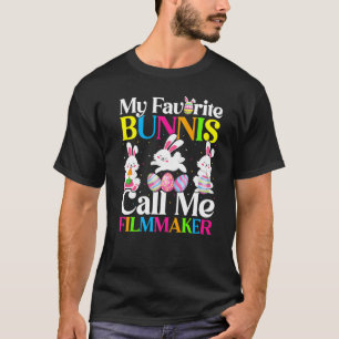 Mein Lieblings-Bunny nennt mich Filmmaker Ostern T-Shirt
