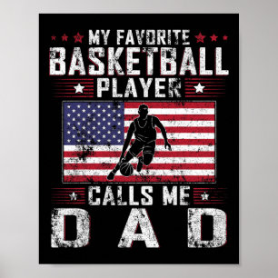 Mein Lieblings-Bysketbyll-Player nennt mich Vater Poster