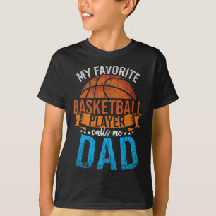 Mein Lieblings-Bysketbyll-Player nennt mich Vater T-Shirt