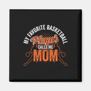 Mein Lieblings-Bysketbyll-Player ruft das Mama-Tea Magnet