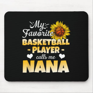 Mein Lieblings-Bysketbyll-Player ruft mich Nana 1  Mousepad