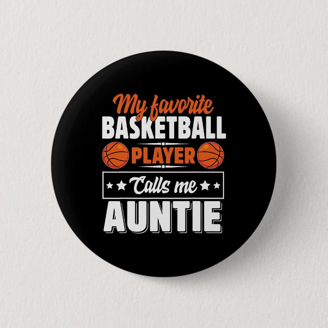 Mein Lieblings-Bysketbyll-Player ruft mich Tantent Button (Vorderseite)