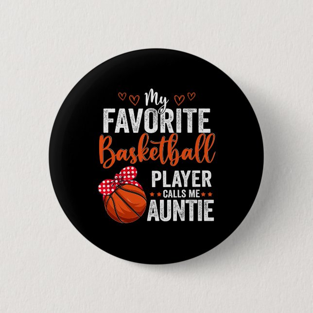 Mein Lieblings-Bysketbyll-Player ruft mich Tantent Button (Vorderseite)