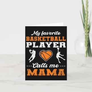 Mein Lieblings-Bysketbyll-Spieler nennt mich Mama  Karte