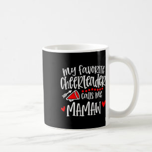 Mein Lieblings-Cheerleader nennt mich Mamaw Lustig Kaffeetasse