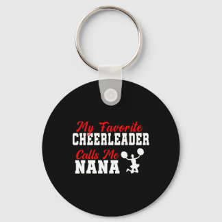 Mein Lieblings-Cheerleader nennt mich Nana Lustige Schlüsselanhänger