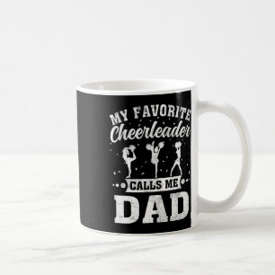 Mein Lieblings-Cheerleader nennt mich Vater Vater& Kaffeetasse