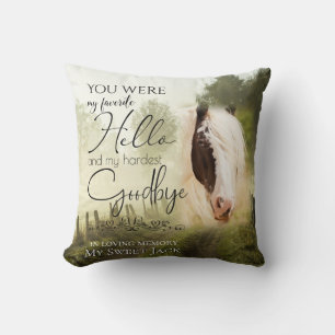 Mein Lieblings-Country-Pferd-FOTO Kissen