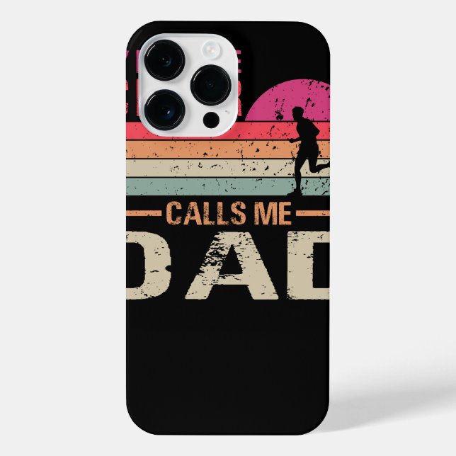 Mein Lieblings-Cross-Country-Läufer nennt mich Vat iPhone Hülle (Rückseite)