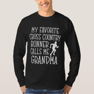 Mein Lieblings-Cross-Country-Runner nennt mich Oma T-Shirt