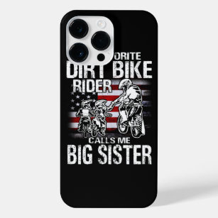 Mein Lieblings-Dirt-Bike-Fahrer nennt mich BIG SIS iPhone 14 Pro Max Hülle