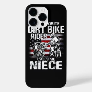 Mein Lieblings-Dirt-Bike-Fahrer nennt mich NIECE-V iPhone 14 Pro Max Hülle
