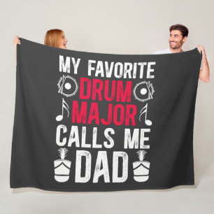 Mein Lieblings Drum Major Dad Eines Drums Fleecedecke