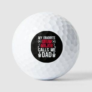 Mein Lieblings Drum Major Dad Eines Schlagzeugs Golfball
