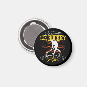 Mein Lieblings-Eishockeyspieler nennt mich Mom lus Magnet