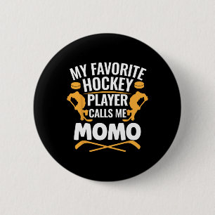 Mein Lieblings-Eishockeyspieler nennt mich Momo Button