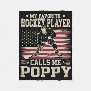 Mein Lieblings-Eishockeyspieler nennt mich Poppy U Fleecedecke