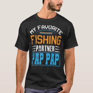 Mein Lieblings-Fishing-Partner PAP PAP Vathetag T-Shirt