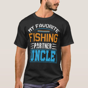 Mein Lieblings-Fishing-Partner UNCLE-Tag T-Shirt