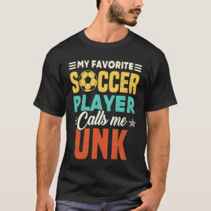 Mein Lieblings-Fußballspieler ruft mich Vintag an T-Shirt