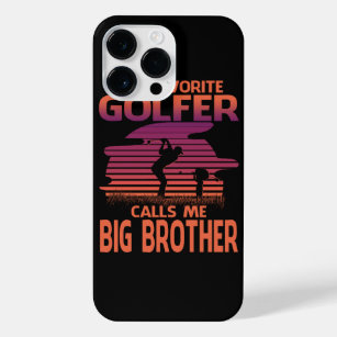 Mein Lieblings-Golfer nennt mich BROTHER Vintag iPhone 14 Pro Max Hülle